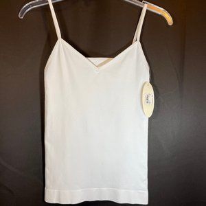 COPY - Nordstom Lingerie Two-Way Seamless Camisole - White - Small -NWT
